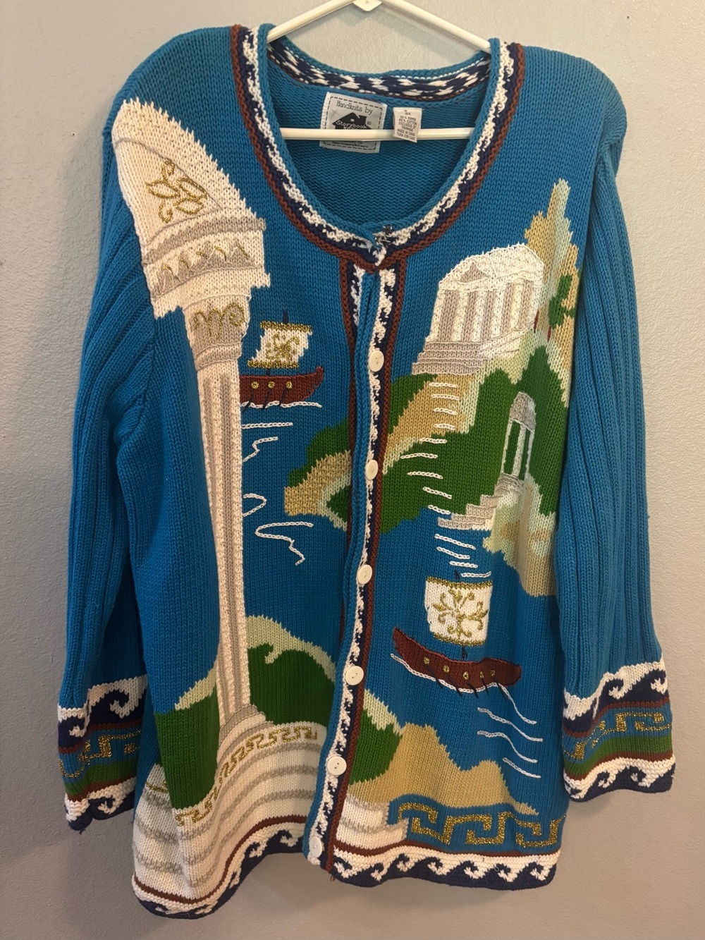 StoryBook Knits Greece Nautical Theme 2x